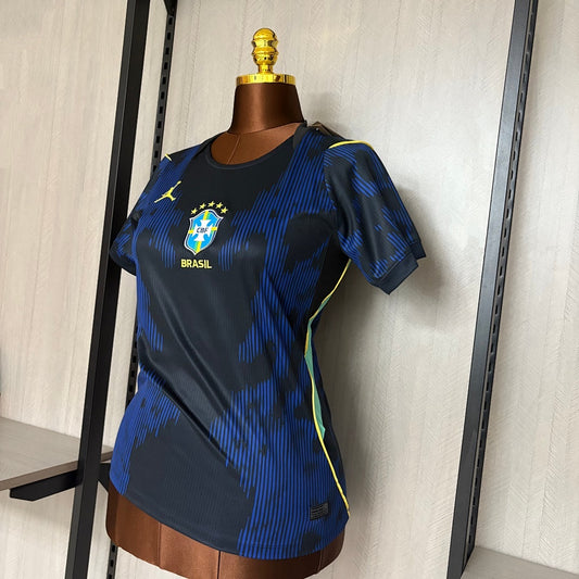 Camiseta Feminina Seleção Brasileira Away - 26/27