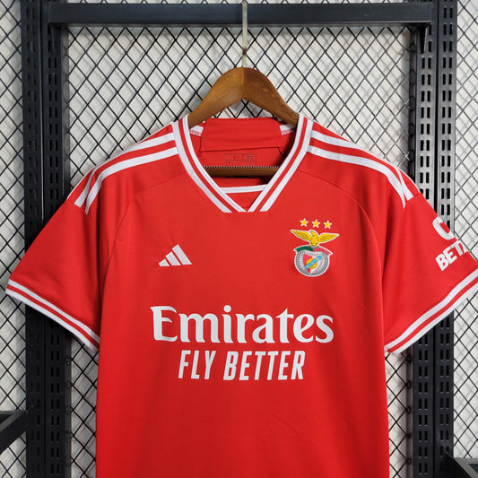 Camisa Benfica Home 23/24 - Adidas Torcedor Masculina - Lançamento