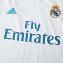 Kit Infantil Real Madrid I 2017/18 Manga Longa