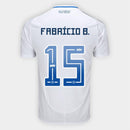 Camisa Cruzeiro 2025/26 II Fabricio B. N° 15