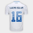 Camisa Cruzeiro 2025/26 II Lucas Silva N° 16