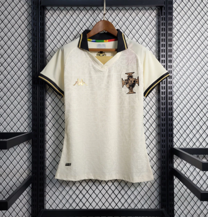 Camisa Vasco Especial 22/23 - Kappa Torcedor Feminina - Branca
