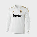 Camisa Real Madrid I 2011/12 Manga Longa