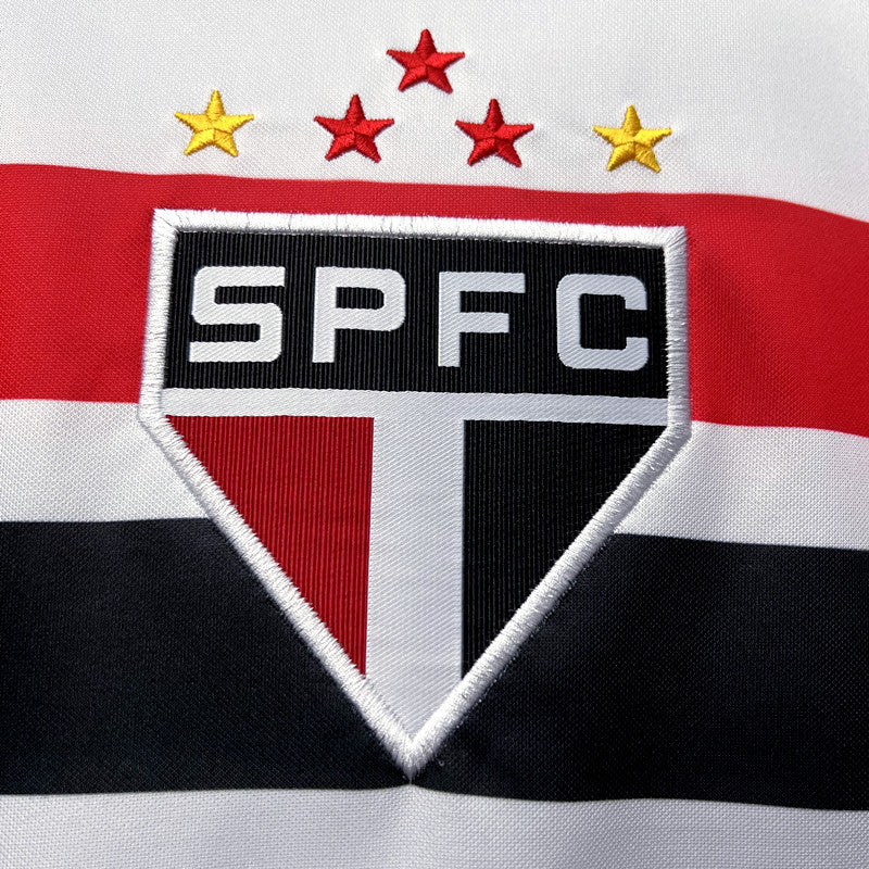 Camisa São Paulo Home 24/25 - New Balance Torcedor Masculina - Lançamento